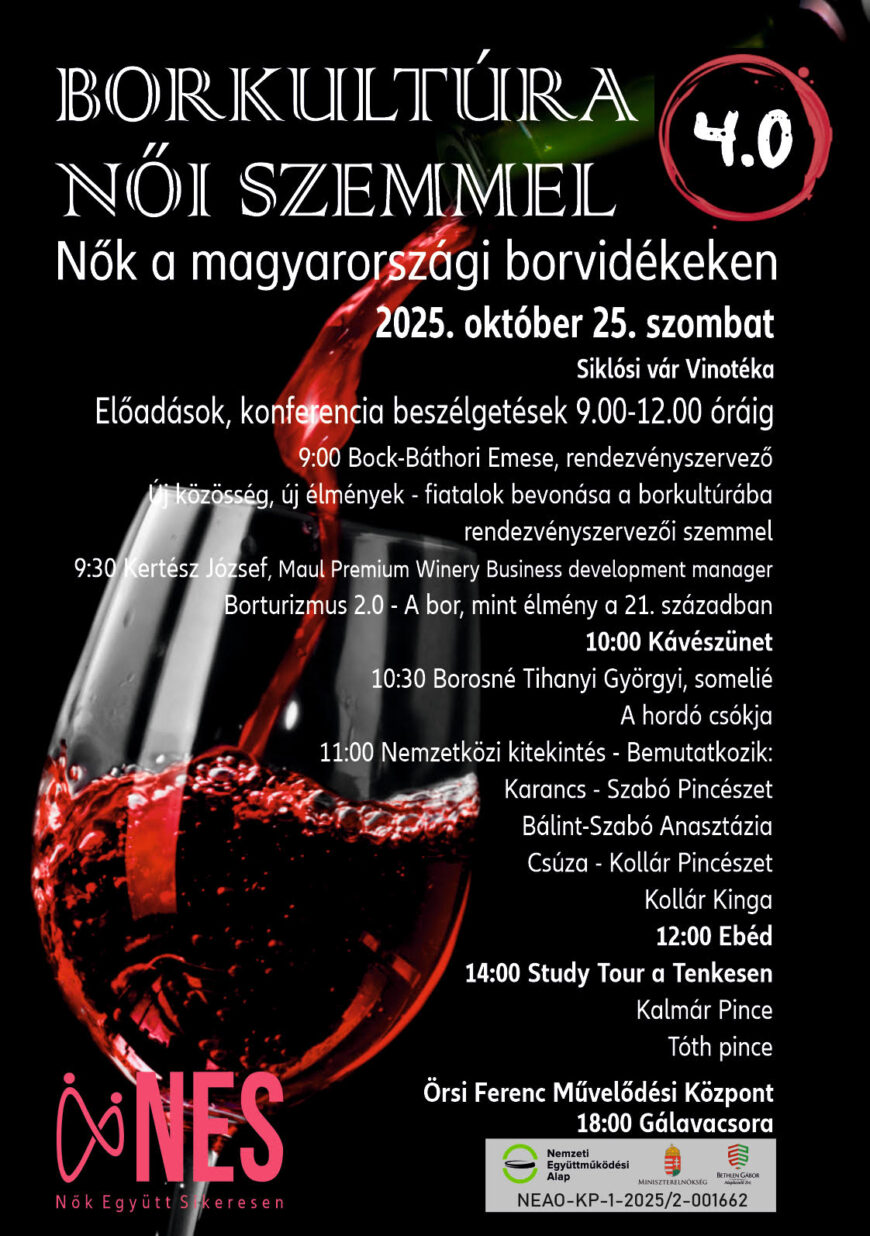 Borkultúra női szemmel – Egy különleges nap a Villányi Borvidéken!